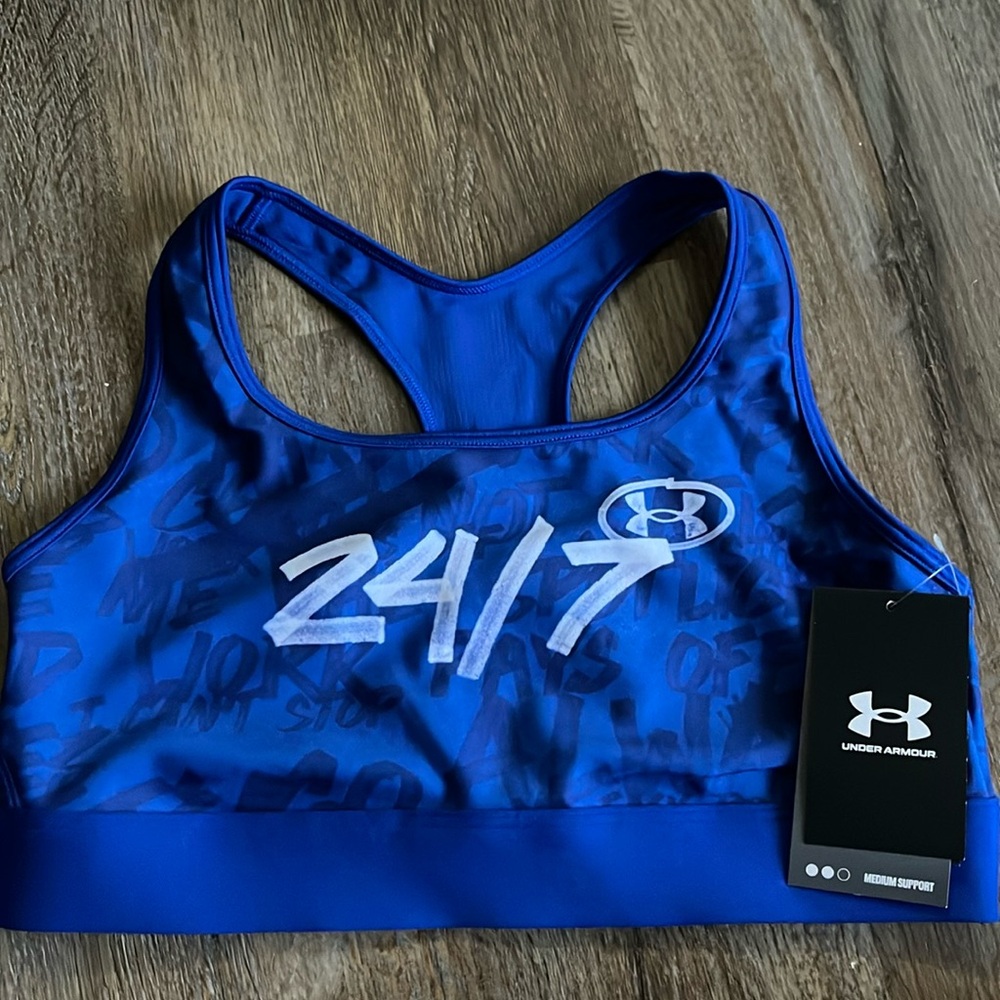 New Under Armour Women's Alter Ego HeatGear Compression Sports Bra